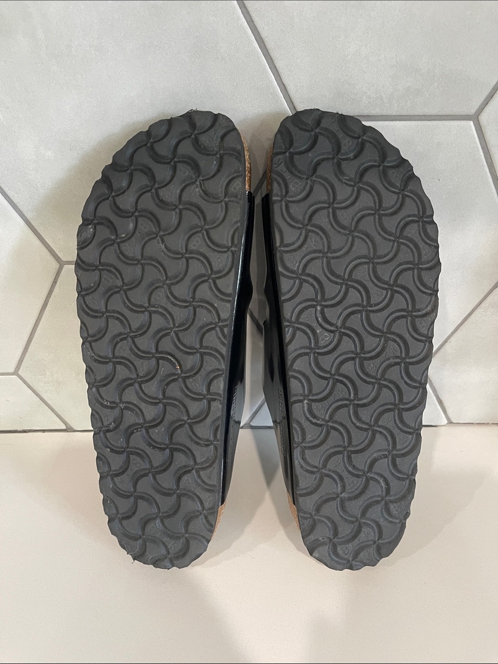 Birkenstock Arizona Big Buckle High Shine Sandals - Picture 9 of 10